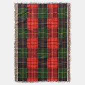 Traditional Holiday Plaid Deken (Voorkant Verticaal)