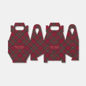 Traditional Inverness Scottish Tartan Christmas Bedankdoosjes (Uitgevouwen)