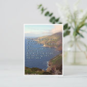 Traditional Irish Blessing, Ierse kustlijn Briefkaart (Staand voorkant)