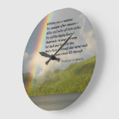 Traditional Irish Blessing Wall Clocks Grote Klok (Hoek)