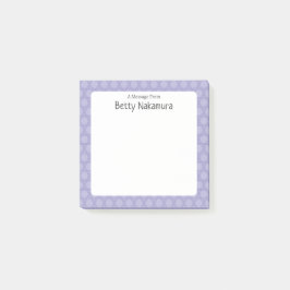 Traditional Japanese Lattice Pattern Post-it® Notes