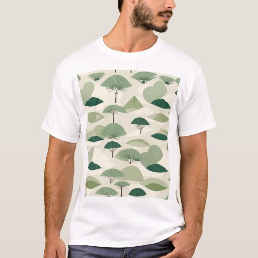 Traditional Japanese Pattern Design 0052 T-shirt (Voorkant)