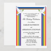 Traditional Jewish Wedding Invitations - Ark Kaart (Voorkant / Achterkant)