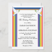 Traditional Jewish Wedding Invitations - Ark Kaart (Voorkant)