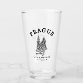 Traditional Landscape of Prague, Czech Republic Glas (Voorkant)