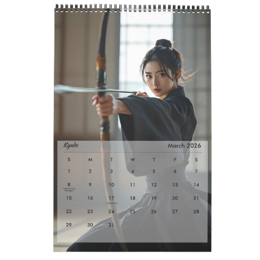 Traditional Martial Arts Kalender (Mar 2026)
