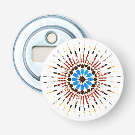 Traditional Moroccan Zellige Button Flesopener