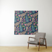 Traditional Mughal Allover Designart,pattern,flora Wandkleed (In situ)