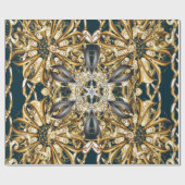 Traditional Orient Ornament. Vintage backg Cadeaupapier (Vlak)