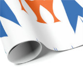 Traditional ornate mexican talavera Hand drawn Cadeaupapier (Rol Hoek)