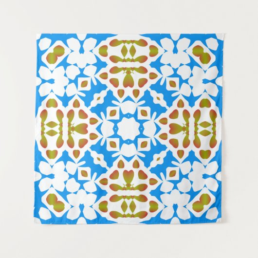 Traditional ornate mexican talavera. Universal des Wandkleed (Voorkant (horizontaal))