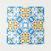 Traditional ornate mexican talavera. Universal des Wandkleed (Voorkant)