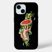 Traditional Palestine elements in palestine map Case-Mate iPhone Case (Achterkant)