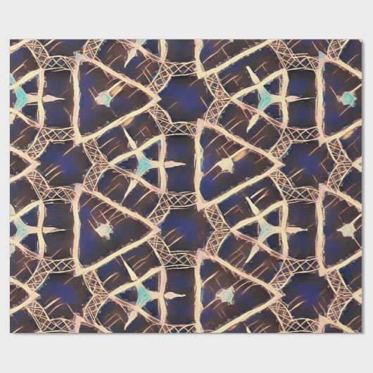 traditional pattern cadeaupapier (Vlak)