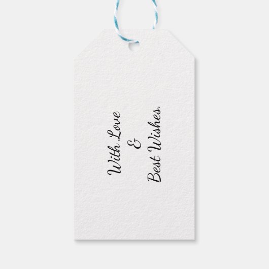 Traditional plaid in green. cadeaulabel (Achterkant)