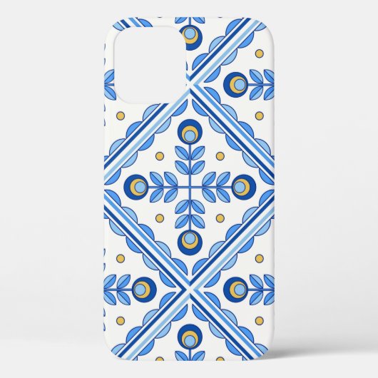 Traditional Portugal Lisbon azulejo ceramic tiles. Case-Mate iPhone Case (Achterkant)