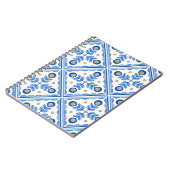 Traditional Portugal Lisbon azulejo ceramic tiles. Notitieboek (Linkerzijde)