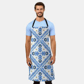 Traditional Portugal Lisbon azulejo ceramic tiles. Schort (Gedragen)