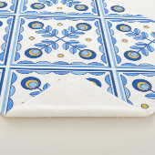 Traditional Portugal Lisbon azulejo ceramic tiles. Sherpa Deken (3/4)