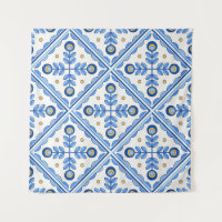 Traditional Portugal Lisbon azulejo ceramic tiles.