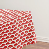  Traditional Red Chinese Dance Fans Wit Tafelkleed (Voorbeeld)