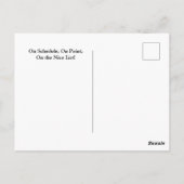 Traditional Santa Claus Business PostCard Briefkaart (Achterkant)