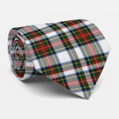 Traditional Stewart Dress Tartan Plaid Stropdas (Opgerold)