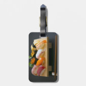 Traditional Sushi Platter – Japanese Elegance Lugg Bagagelabel (Achterkant verticaal)