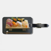 Traditional Sushi Platter – Japanese Elegance Lugg Bagagelabel (Achterkant horizontaal)