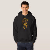 Traditional Tattoo Art Inspired Design Hoodie (Voorkant volledig)