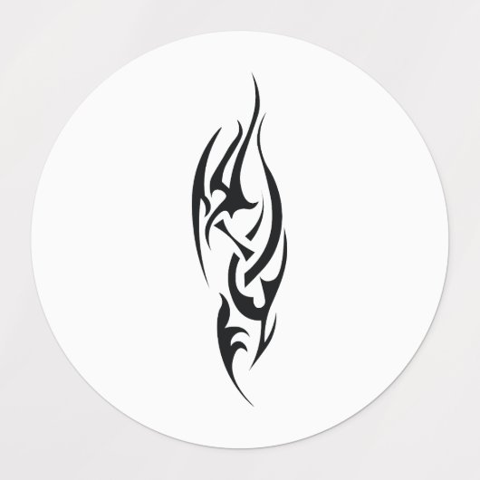 Traditional Tattoo Art Inspired Design Labels (Design 1)