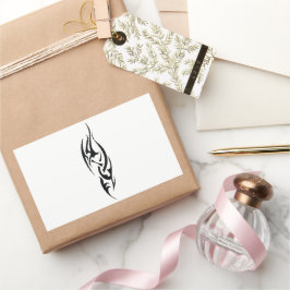 Traditional Tattoo Art Inspired Design Rechthoekige Sticker