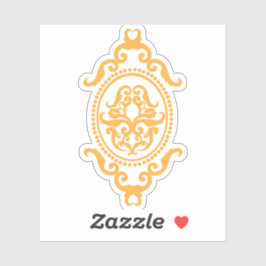 Traditional Tattoo Art Inspired Design Sticker