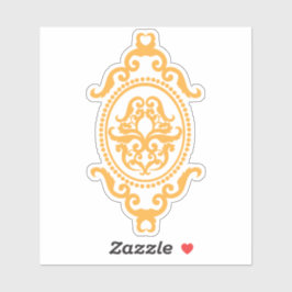 Traditional Tattoo Art Inspired Design Sticker