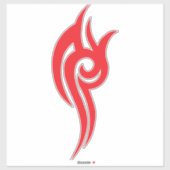 Traditional Tattoo Art Inspired Design Sticker (Vel)