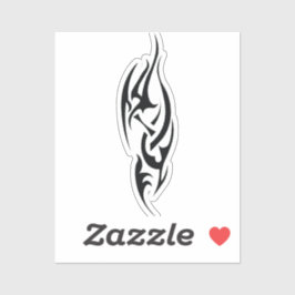 Traditional Tattoo Art Inspired Design Sticker