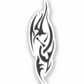 Traditional Tattoo Art Inspired Design Sticker (Voorkant)