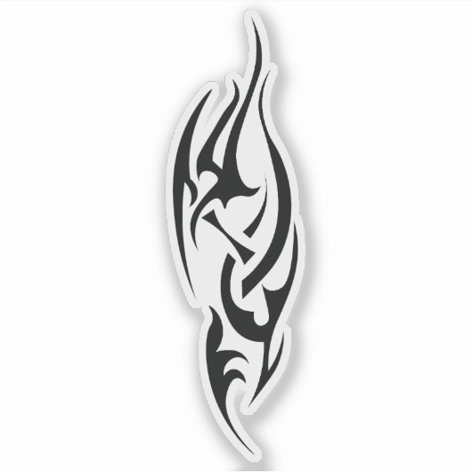 Traditional Tattoo Art Inspired Design Sticker (Voorkant)