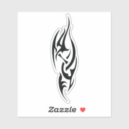 Traditional Tattoo Art Inspired Design Sticker