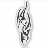 Traditional Tattoo Art Inspired Design Sticker (Voorkant)