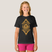 Traditional Tattoo Art Inspired Design T-shirt (Voorkant volledig)