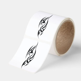 Traditional Tattoo Art Inspired Design Vierkante Sticker