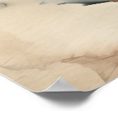 Traditional Watercolor Castle Poster (Hoek)