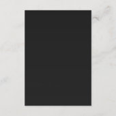 Traditional Wedding with Both Parents Names on Kaart (Achterkant)