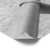 "Traditional Wooden Beach Huts" Poster (Hoek)