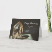 Traditioneel 15e Jubileum van het Kristal Kaart (Voorkant)