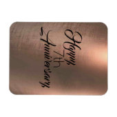 Traditioneel 7-de-Jubileum koper Magneet (Horizontaal)