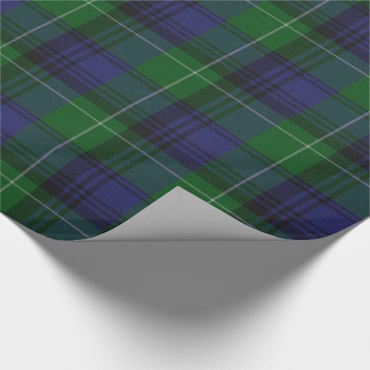 Traditioneel Abercrombie Tartan inpakpapier (Hoek)