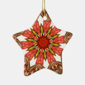 Traditioneel Afrikaans-Aziatische patroon Keramisch Ornament (Rechts)