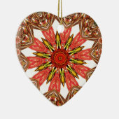 Traditioneel Afrikaans-Aziatische patroon Keramisch Ornament (Rechts)